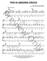 This Is Amazing Grace piano sheet music cover